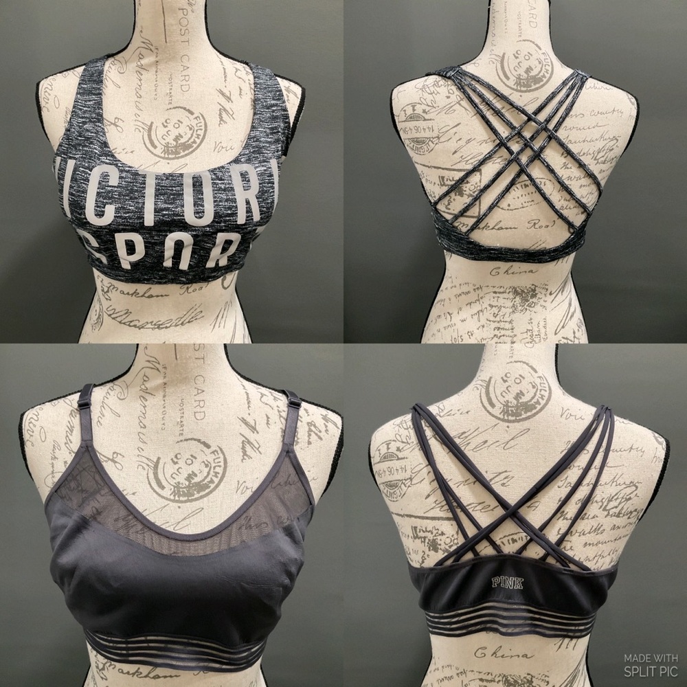 VICTORIAS‎ SECRET AND PINK BY VS SPORTS BRAS